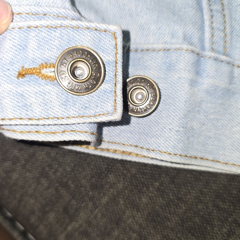 Brooklyn Cloth Light Blue Denim Jacket for Men - Picture 7 of 13